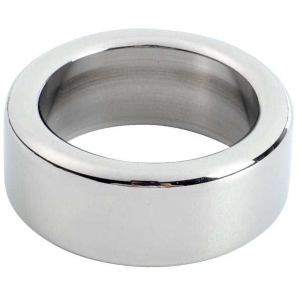Banoch   Glansring Thick Ø 28 mm   brede metalen eikelring   cockring (1)