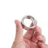 Banoch   Glansring Thick Ø 28 mm   brede metalen eikelring   cockring (3)