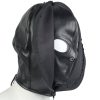 Banoch Masker Close Up zwart imitatie leer Bondage (10) Banoch Masker Close Up zwart imitatie leer Bondage (10)