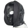 Banoch Masker Close Up zwart imitatie leer Bondage (11) Banoch Masker Close Up zwart imitatie leer Bondage (11)