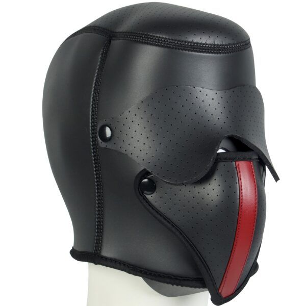 Banoch Masker Cobra neopreen afneembaar oog & mondmasker bondage (13)