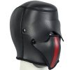 Banoch Masker Cobra neopreen afneembaar oog & mondmasker bondage (13)
