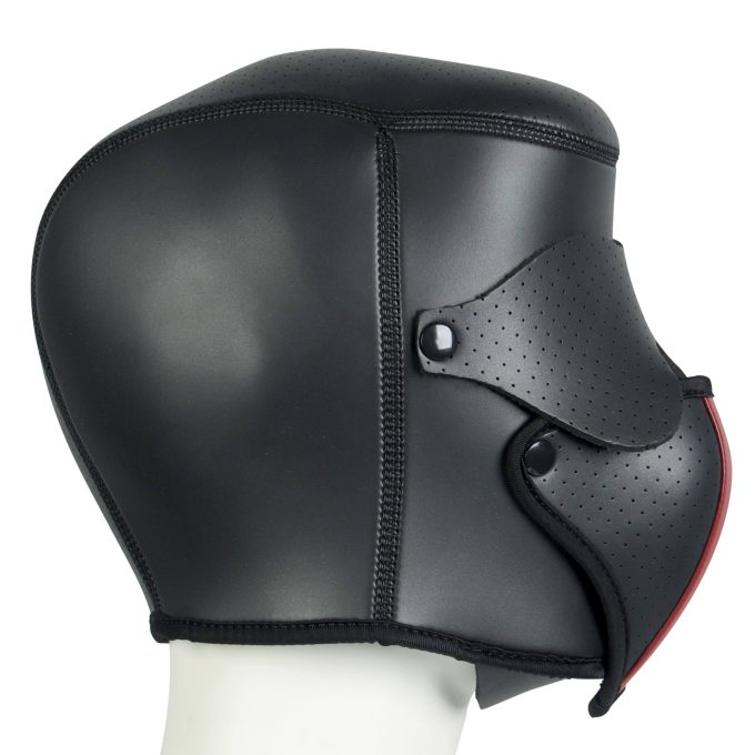 Banoch Masker Cobra neopreen afneembaar oog & mondmasker bondage (14)