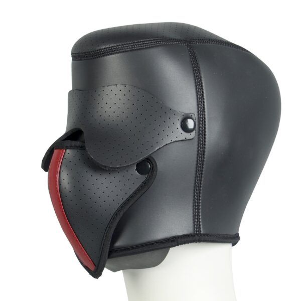 Banoch Masker Cobra neopreen afneembaar oog & mondmasker bondage (17)