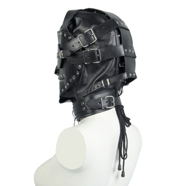 Banoch Masker Igor Zwart imitatie leer bondage (1)