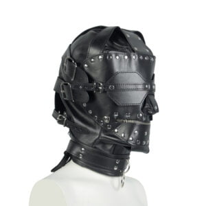 Banoch Masker Igor Zwart imitatie leer bondage (15)