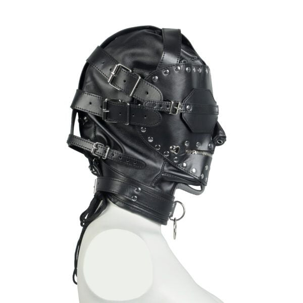 Banoch Masker Igor Zwart imitatie leer bondage (16)