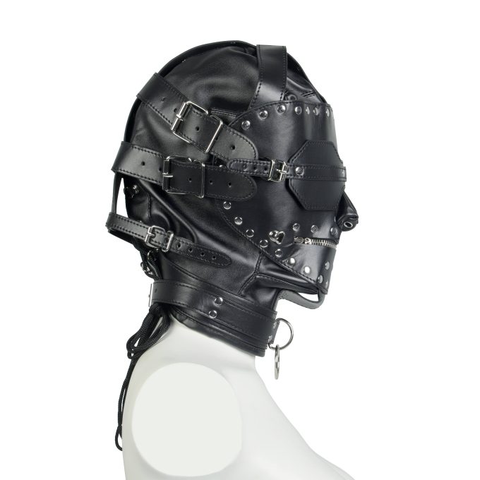 Banoch Masker Igor Zwart imitatie leer bondage (16) Banoch Masker Igor Zwart imitatie leer bondage (16)