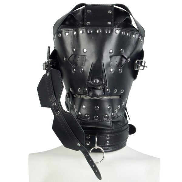 Banoch Masker Igor Zwart imitatie leer bondage (3)