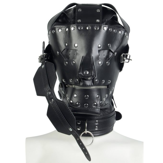 Banoch Masker Igor Zwart imitatie leer bondage (3) Banoch Masker Igor Zwart imitatie leer bondage (3)