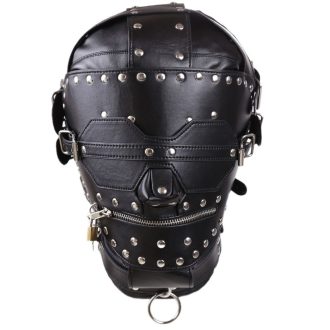 Banoch Masker Igor Zwart imitatie leer bondage (4)
