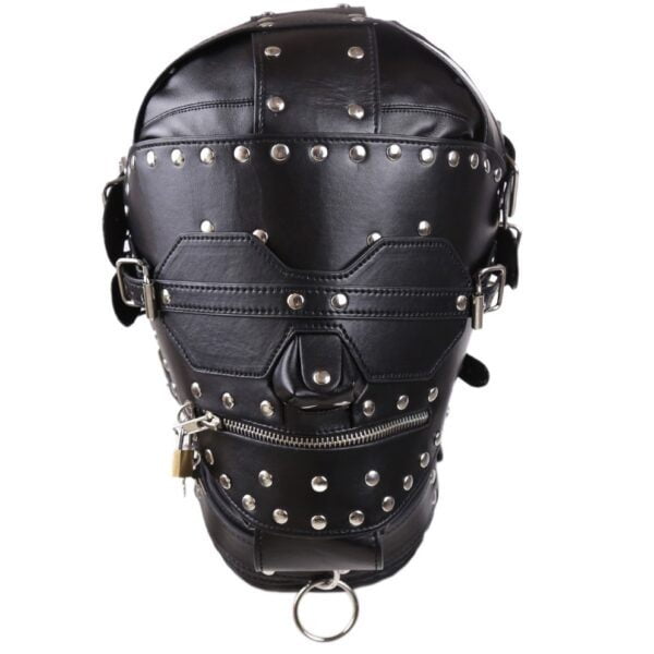 Banoch Masker Igor Zwart imitatie leer bondage (4)