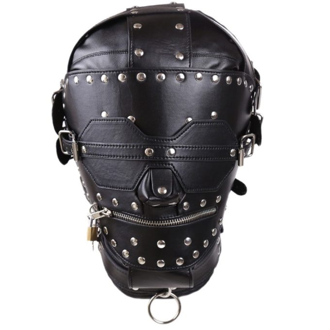 Banoch Masker Igor Zwart imitatie leer bondage (4) Banoch Masker Igor Zwart imitatie leer bondage (4)