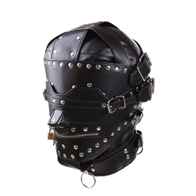 Banoch Masker Igor Zwart imitatie leer bondage (6) Banoch Masker Igor Zwart imitatie leer bondage (6)