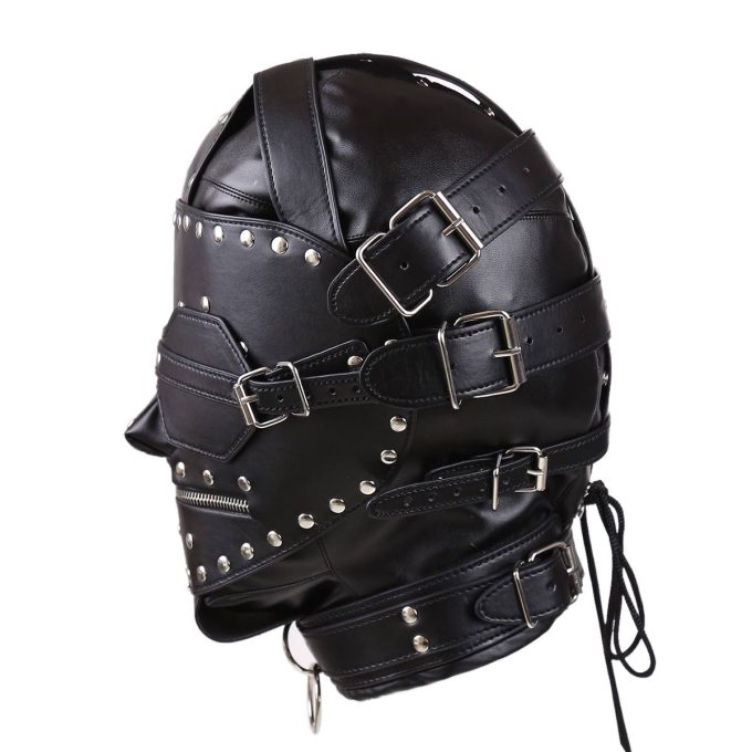 Banoch Masker Igor Zwart imitatie leer bondage (7) Banoch Masker Igor Zwart imitatie leer bondage (7)