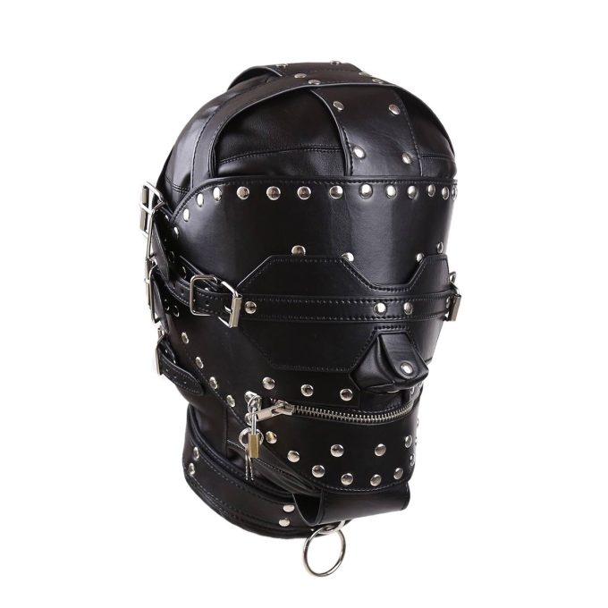 Banoch Masker Igor Zwart imitatie leer bondage (9) Banoch Masker Igor Zwart imitatie leer bondage (9)