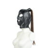 Banoch Masker Pony Tail zwart imitatie leer Bondage (2) Banoch Masker Pony Tail zwart imitatie leer Bondage (2)