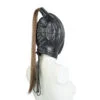 Banoch Masker Pony Tail zwart imitatie leer Bondage (23)