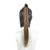 Banoch Masker Pony Tail zwart imitatie leer Bondage (24)