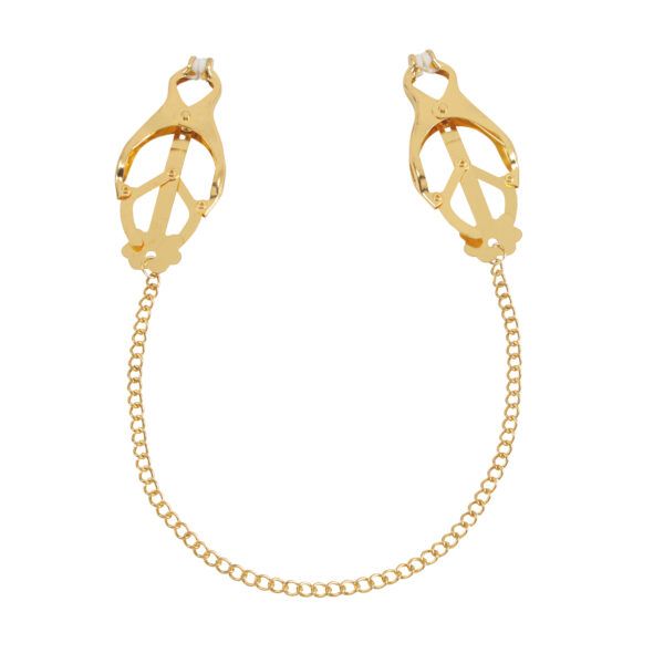 Banoch Pinces de M. Tepelklemmen aan ketting goudkleur (8)