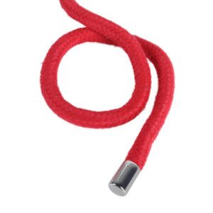 Banoch bondage touw rood 2 x 10 meter katoen zonder kern zacht (2)