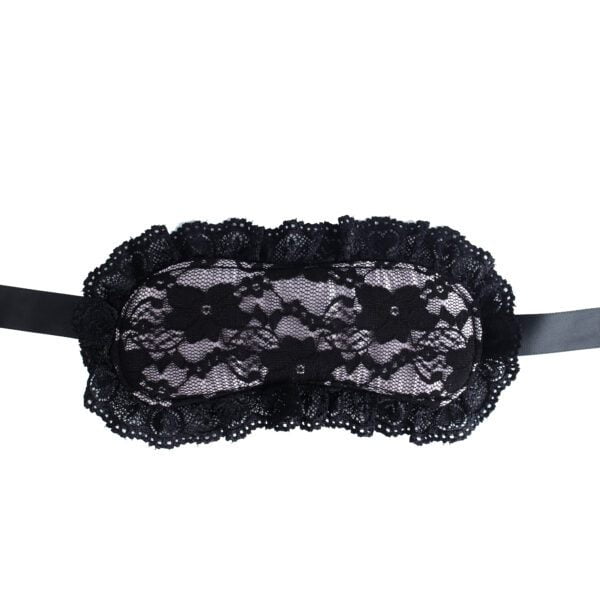 Banoch lace blinddoek kanten erotiek oogmasker met lint roze (3) Banoch lace blinddoek kanten erotiek oogmasker met lint roze (3)