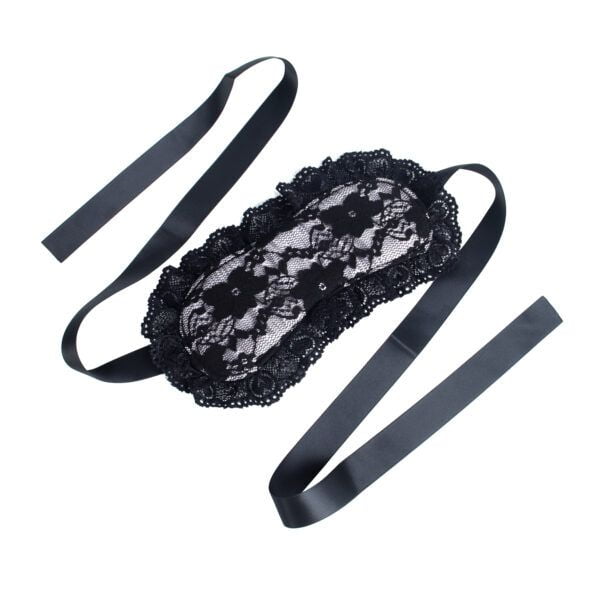 Banoch lace blinddoek kanten erotiek oogmasker met lint roze (4) Banoch lace blinddoek kanten erotiek oogmasker met lint roze (4)
