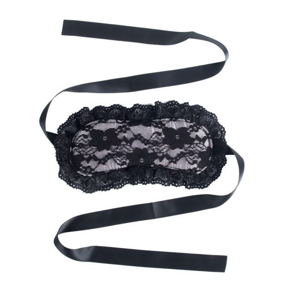 Banoch lace blinddoek kanten erotiek oogmasker met lint roze (5) Banoch lace blinddoek kanten erotiek oogmasker met lint roze (5)