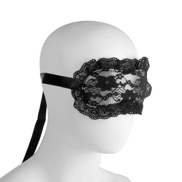 Banoch lace blinddoek kanten erotiek oogmasker met lint roze (6) Banoch lace blinddoek kanten erotiek oogmasker met lint roze (6)