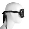 Banoch lace blinddoek kanten erotiek oogmasker met lint   roze (7)