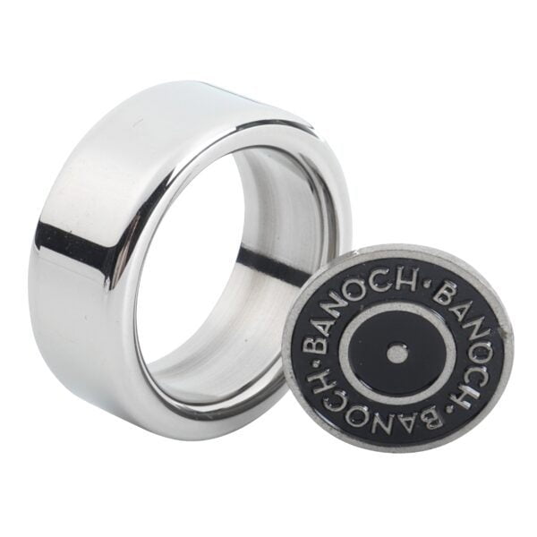 aBanoch   Glansring Thick Ø 28 mm   brede metalen eikelring   cockring (6)