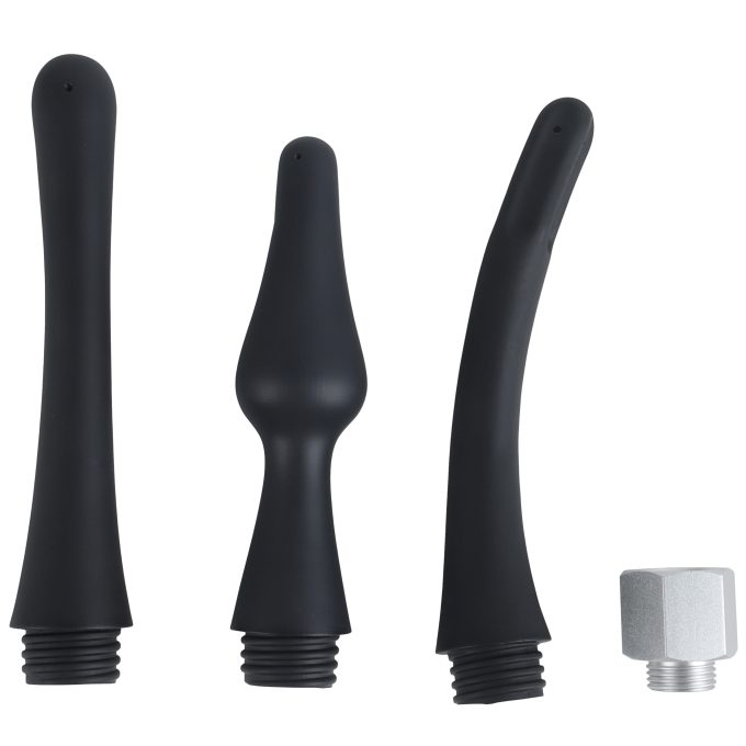anale douche voor doucheslang set van 3