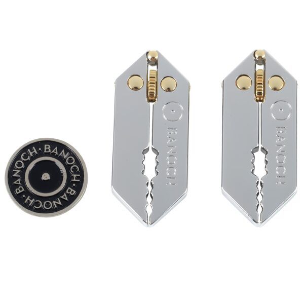 Banoch Cayman   gold twist tepelklemmen verstelbaar (2)