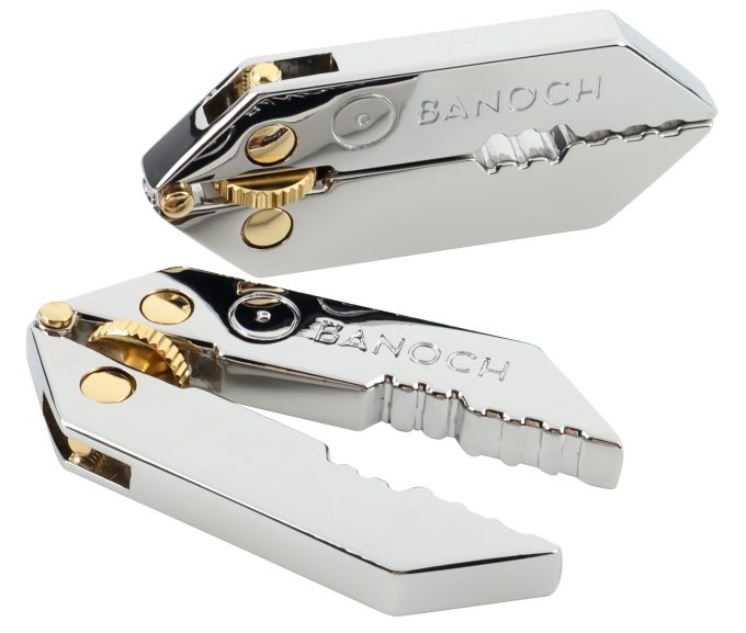 Banoch Cayman   gold twist tepelklemmen verstelbaar (4)
