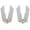 Banoch Cayman   gold twist tepelklemmen verstelbaar (5)