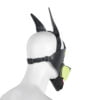 Banoch Masker Doggy pointy geel imitatie leer Bondage Puppy Play (4)