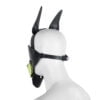 Banoch Masker Doggy pointy geel imitatie leer Bondage Puppy Play (6)