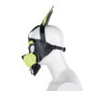 Banoch Masker Doggy pointy geel imitatie leer Bondage Puppy Play (7)
