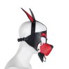Banoch Masker Doggy pointy rood imitatie leer Bondage Puppy Play (3) Banoch Masker Doggy pointy rood imitatie leer Bondage Puppy Play (3)