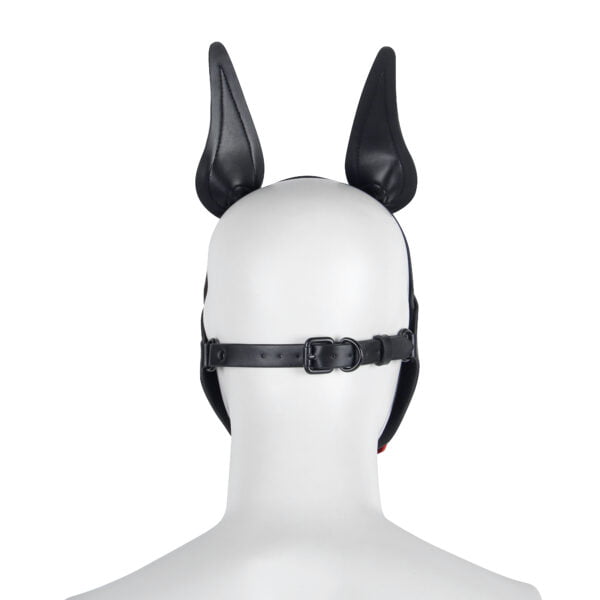 Banoch Masker Doggy pointy rood imitatie leer Bondage Puppy Play (5) Banoch Masker Doggy pointy rood imitatie leer Bondage Puppy Play (5)