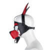 Banoch Masker Doggy pointy rood imitatie leer Bondage Puppy Play (7) Banoch Masker Doggy pointy rood imitatie leer Bondage Puppy Play (7)