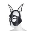 Banoch Masker Doggy pointy wit imitatie leer Bondage Puppy Play (10) Banoch Masker Doggy pointy wit imitatie leer Bondage Puppy Play (10)