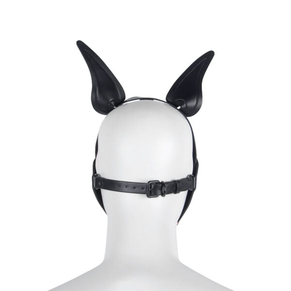Banoch Masker Doggy pointy wit imitatie leer Bondage Puppy Play (5) Banoch Masker Doggy pointy wit imitatie leer Bondage Puppy Play (5)