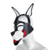Banoch Masker Doggy pointy wit imitatie leer Bondage Puppy Play (8) Banoch Masker Doggy pointy wit imitatie leer Bondage Puppy Play (8)