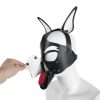 Banoch Masker Doggy pointy wit imitatie leer Bondage Puppy Play (9) Banoch Masker Doggy pointy wit imitatie leer Bondage Puppy Play (9)