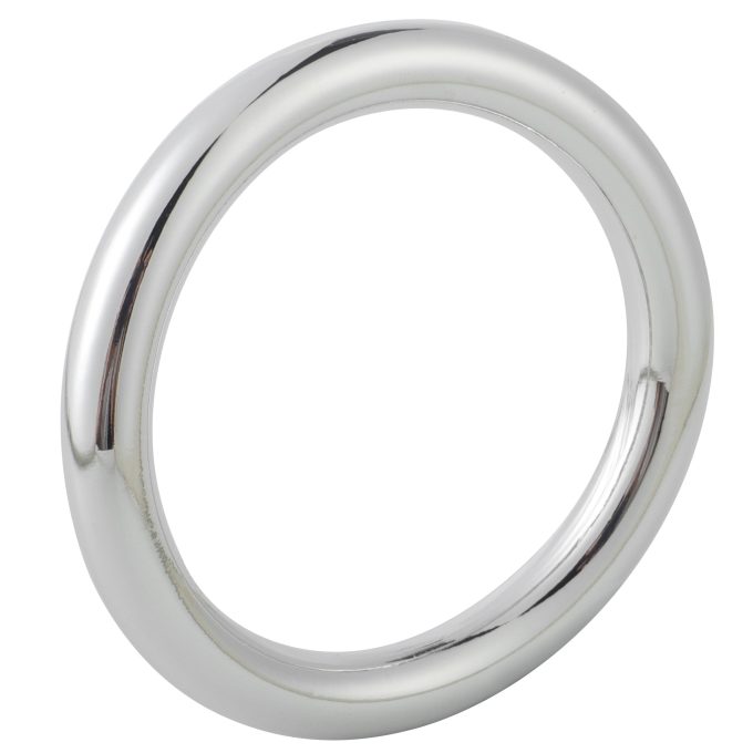Banoch Cockring licht gebogen metaal 8 mm dik metaal staand