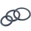 Banoch cockring trio   classic set grijs siliconen Ø 354555 mm (2)