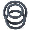 Banoch cockring trio   classic set grijs siliconen Ø 354555 mm (8)