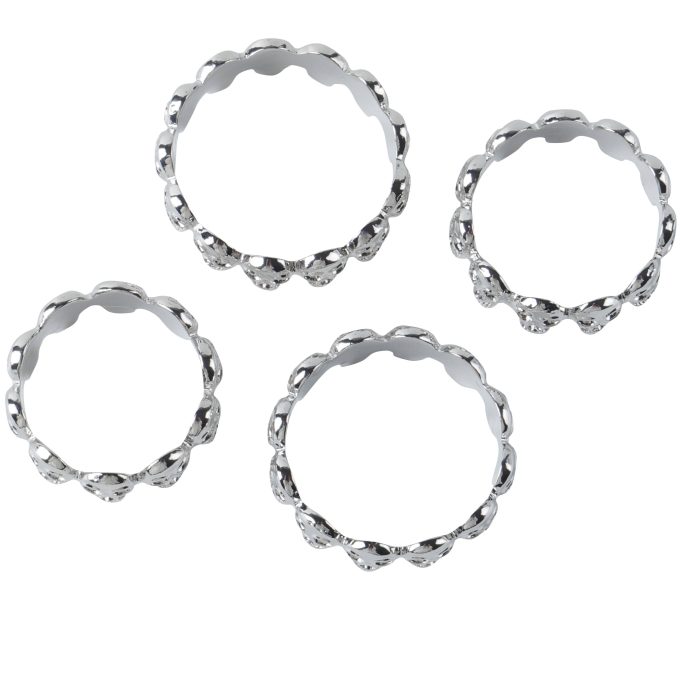 Banoch eikelring doodskop zilver cockring alle maten boven af gezien