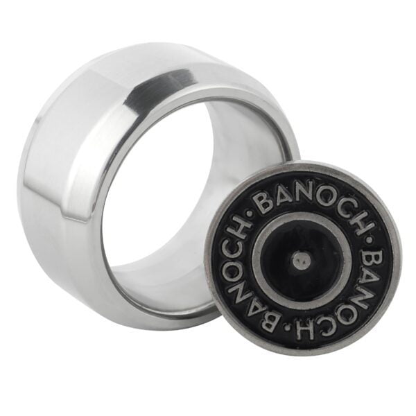 Banoch glansring edge eikelring Metaal cockring (9)